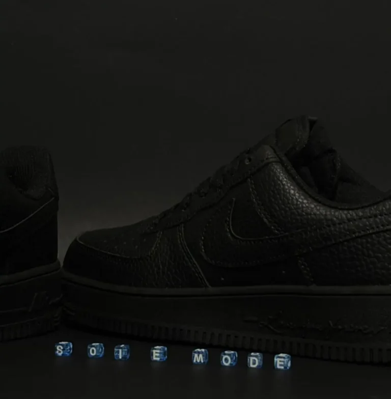 Air Force 1 Low _Certified Lover Boy_ de Nike x Drake Black Air Force 1 Low "Certified Lover Boy" de Nike x Drake Black